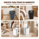 Lixeira Automática Recarregável 16L - Sua Casa Mais Higiênica e Elegante