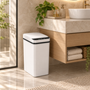 Lixeira Slim 13L a Pilha – Abertura Automática sem Toque
