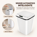 Lixeira Automática Recarregável 16L - Sua Casa Mais Higiênica e Elegante