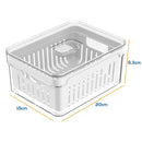 Organizadores de Geladeira Acrílico Clear Fresh