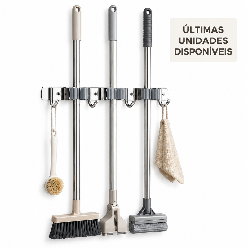 Suporte Vertical de Parede - Instalação Rápida e sem furos