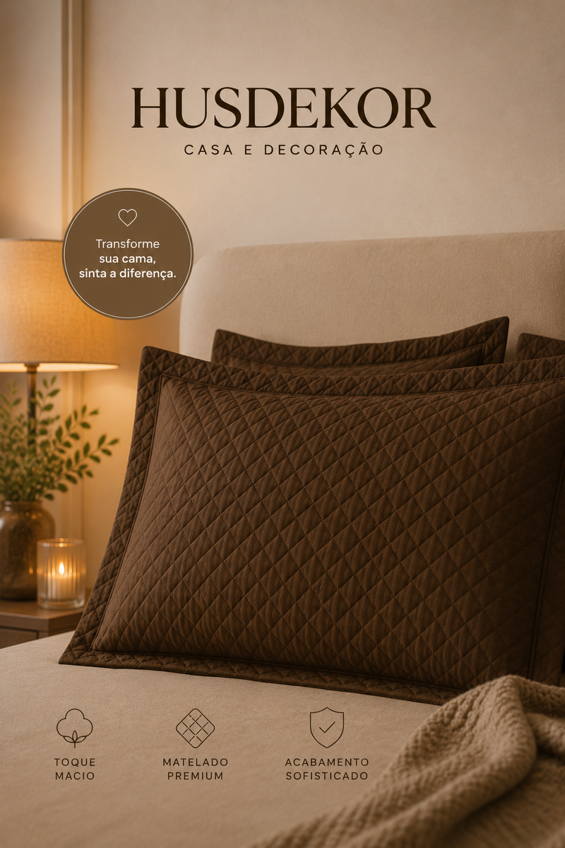 Conjunto 2 Fronhas Manteladas Modelo Envelope – Toque Macio com Acabamento Sofisticado