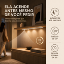 Luminária LED com Sensor de Movimento — Ilumine sem Fios e sem Quebrar a Parede