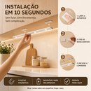Luminária LED com Sensor de Movimento — Ilumine sem Fios e sem Quebrar a Parede