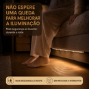 Luminária LED com Sensor de Movimento — Ilumine sem Fios e sem Quebrar a Parede