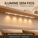 Luminária LED com Sensor de Movimento — Ilumine sem Fios e sem Quebrar a Parede