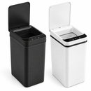 Lixeira Slim 13L a Pilha – Abertura Automática sem Toque