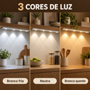 Luminária LED com Sensor de Movimento — Ilumine sem Fios e sem Quebrar a Parede