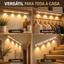 Luminária LED com Sensor de Movimento — Ilumine sem Fios e sem Quebrar a Parede