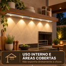 Luminária LED com Sensor de Movimento — Ilumine sem Fios e sem Quebrar a Parede