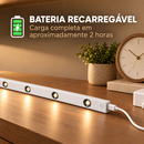 Luminária LED com Sensor de Movimento — Ilumine sem Fios e sem Quebrar a Parede