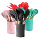Kit Funcional – Utensílios Silicone para Cozinha