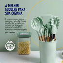Kit Funcional – Utensílios Silicone para Cozinha