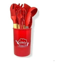Kit Funcional – Utensílios Silicone para Cozinha