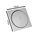 Sistema de Drenagem Click 10x10cm – Inox Cromado Anti-Cheiro