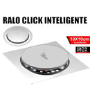 Sistema de Drenagem Click 10x10cm – Inox Cromado Anti-Cheiro