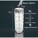 Umidificador Inteligente e Luminária de Cristal - Aromatizador de Ar Led