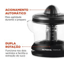 Espremedor Elétrico Mondial Automático de Frutas -