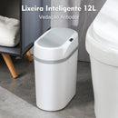 Lixeira Inteligente Sensor Automático 12l Banheiro e Cozinha