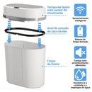 Lixeira Inteligente Sensor Automático 12l Banheiro e Cozinha
